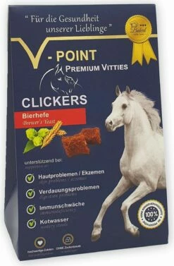 V-POINT CLICKERS - Brewer's Yeast - Premium Vitties Horses