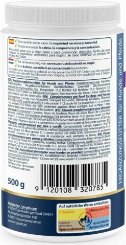V-POINT RELAXO Forte - Premium Herbal Powder For Dogs And Horses -Pet Supplies Sales Shop v point relaxo forte premium herbal powder for dogs and horses 500 g 650946 en