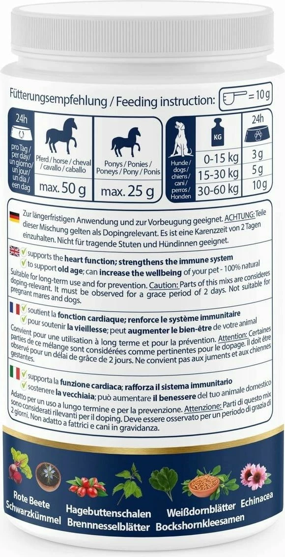 V-POINT SENIOR VITAL - Premium Herbal Powder For Dogs And Horses 3 V-POINT SENIOR VITAL - Premium Herbal Powder For Dogs And Horses - Image 3
