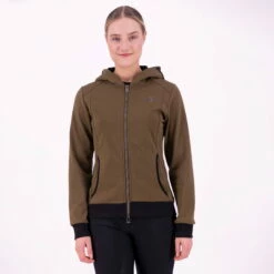 HV Polo Zip-Up Cardigan - HVPDeborah, Dark Oil Green -Pet Supplies Sales Shop zip up cardigan hvpdeborah dark oil green xl 831789 en