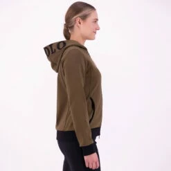 HV Polo Zip-Up Cardigan - HVPDeborah, Dark Oil Green -Pet Supplies Sales Shop zip up cardigan hvpdeborah dark oil green xl 837272 en